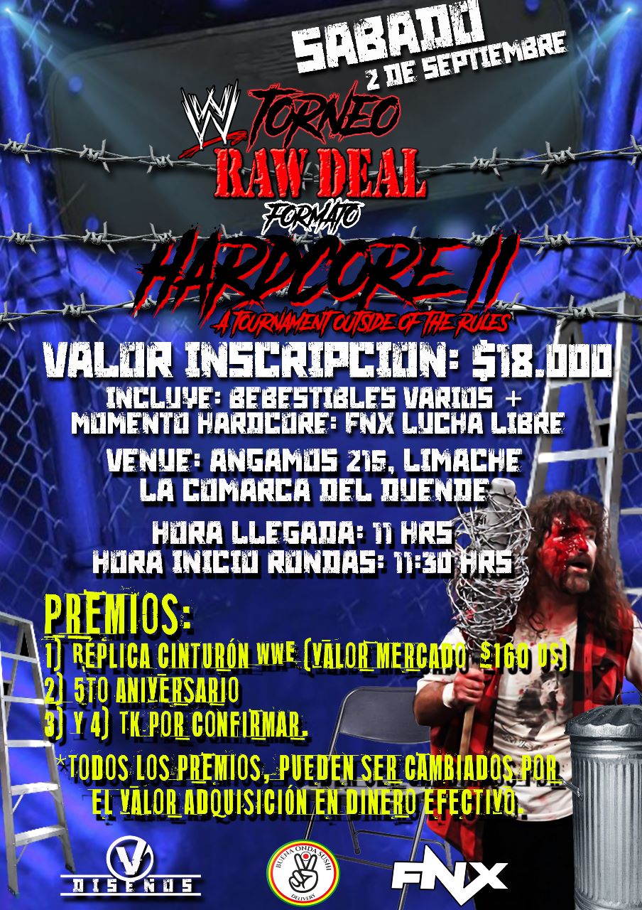 Torneo Hardcore II este 02-09-2023 