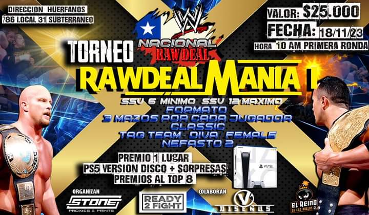 RAW DEAL MANIA I NACIONAL 2023