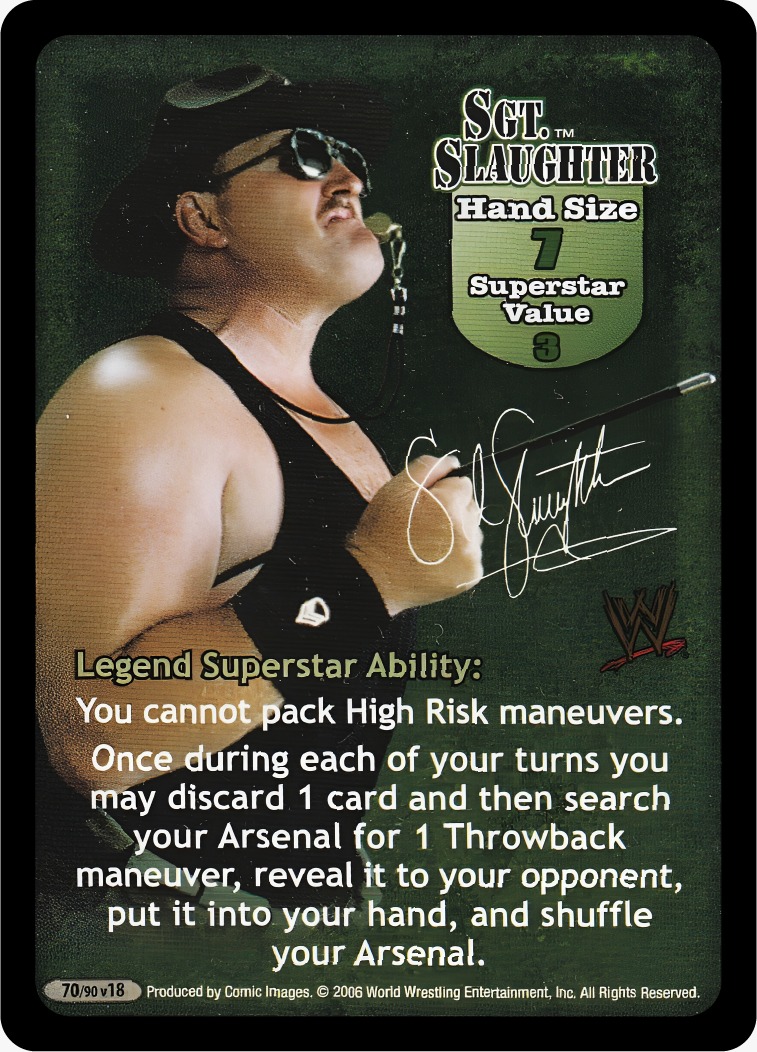 Sergeant Slaughter